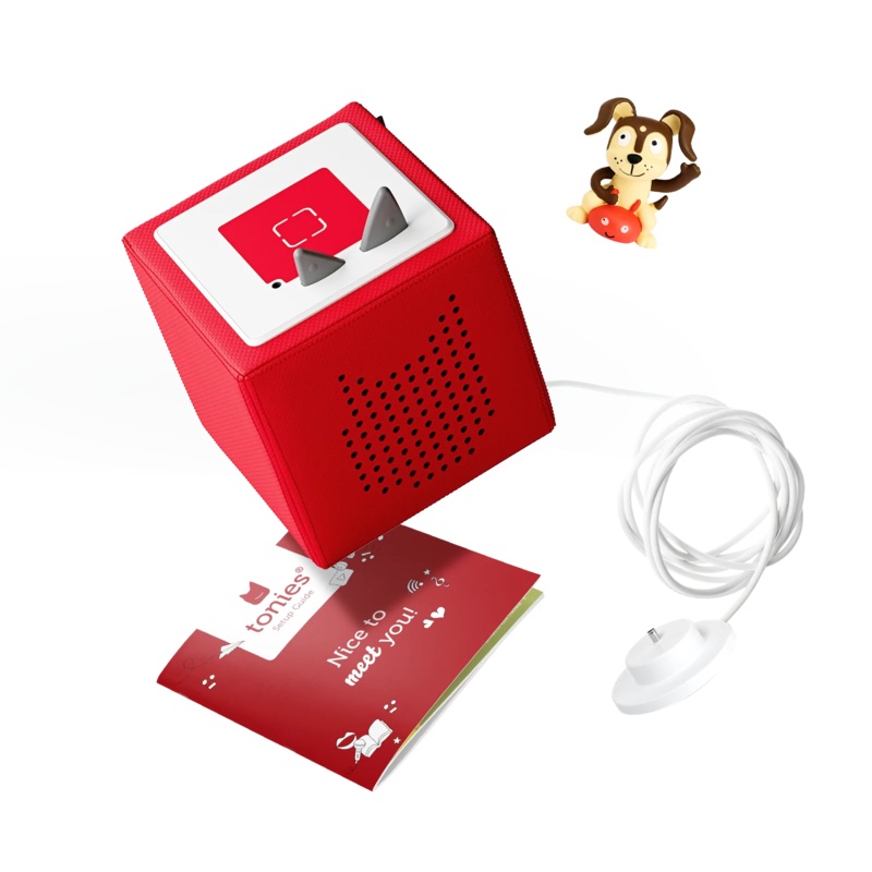 Toniebox Playtime Puppy Starter Set- Red