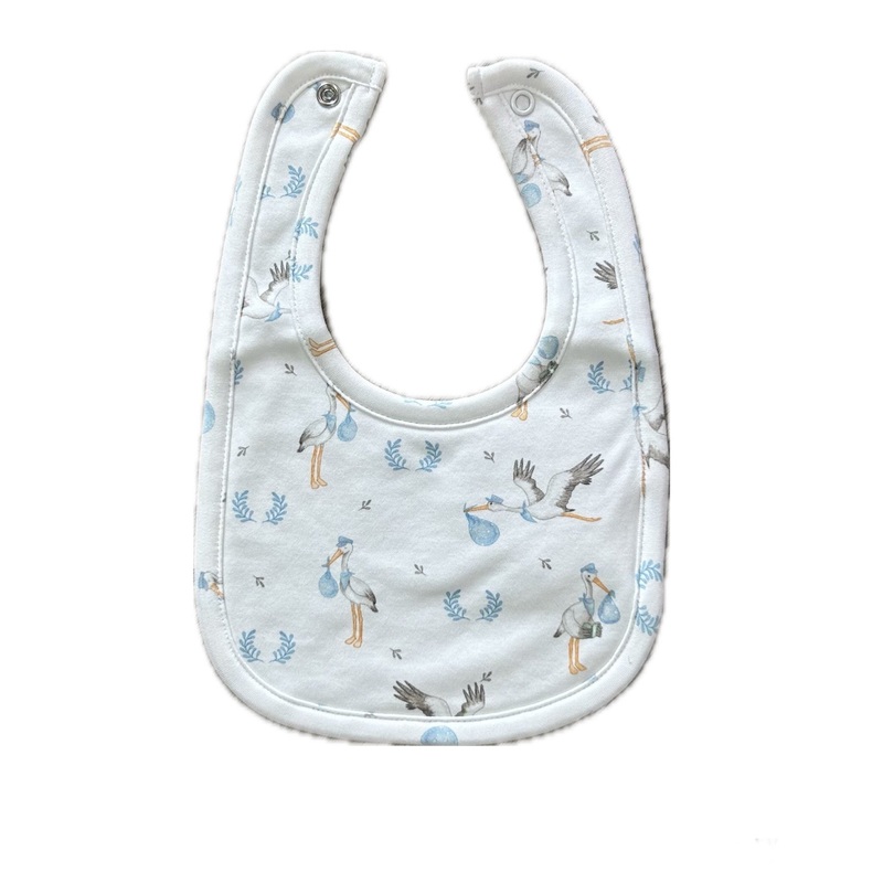 Baby Club Chic Bib - Welcome Baby Blue