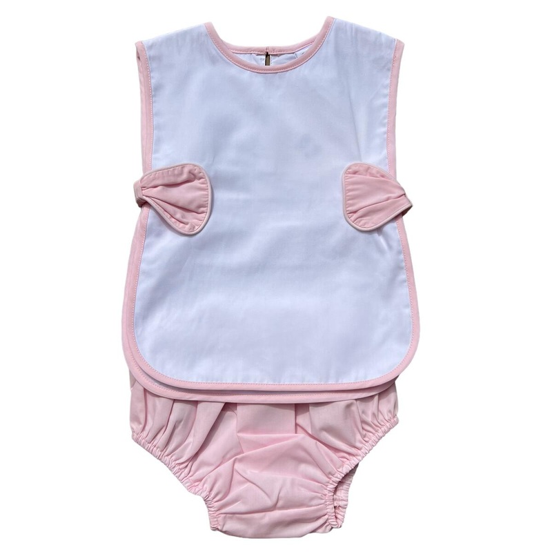 TRUE Pink Side Bow Bloomer Set