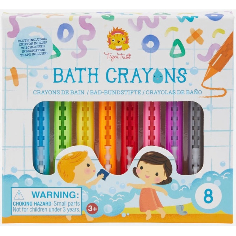 8Pc Bath Crayons