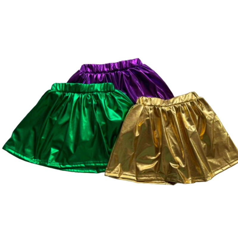 Belle Cher Metallic Skort