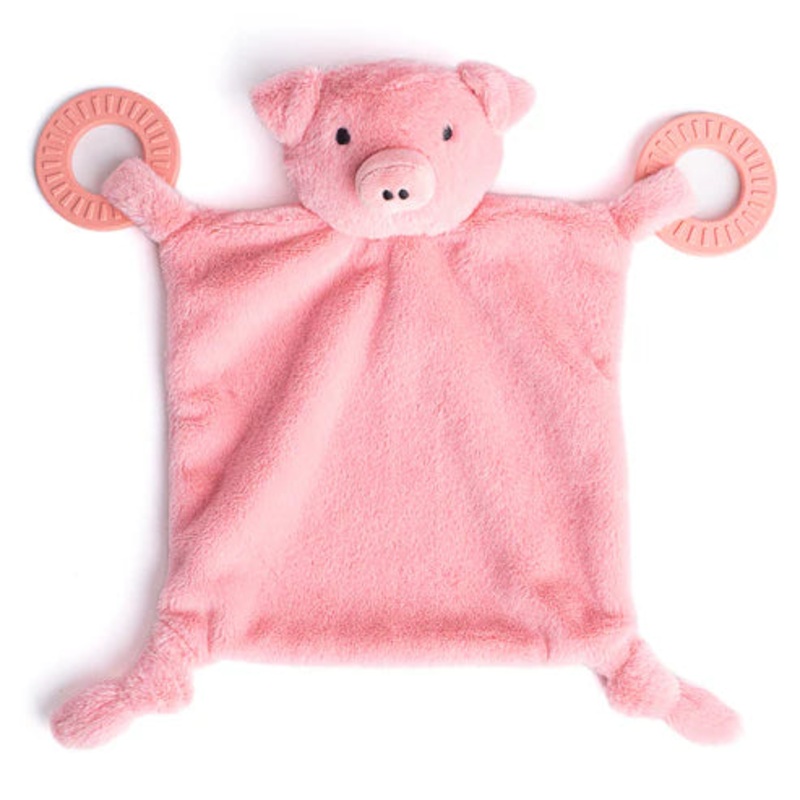 Bello Tunno Teether Buddy - Blossom Pig