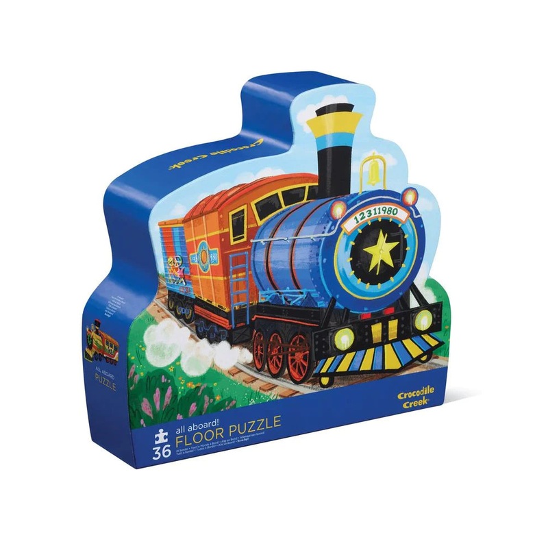 Crocodile Creek 36Pc All Aboard Train Puzzle