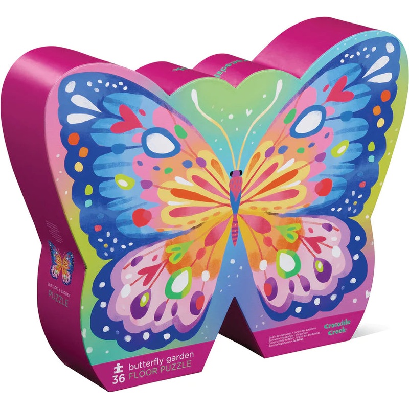 Crocodile Creek 36Pc Butterfly Garden Puzzle