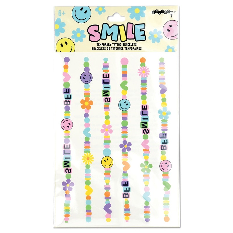 iScream Smile Tattoo Bracelet Set