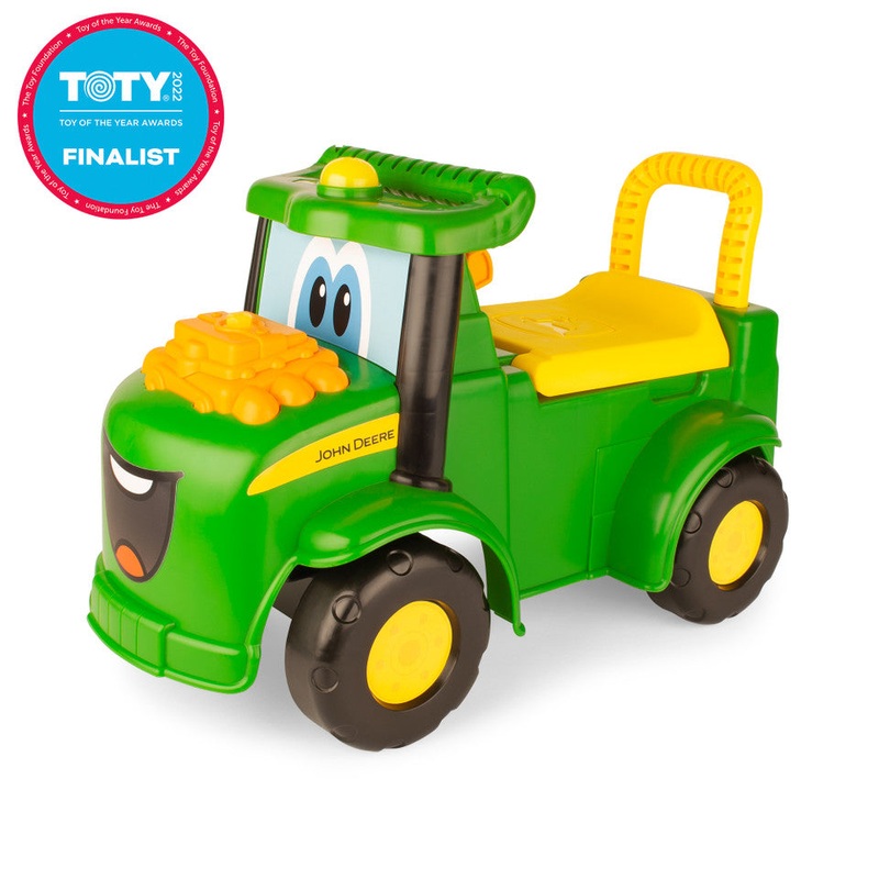 John Deere Johnny Tractor Ride-On w/ Lights & Sounds