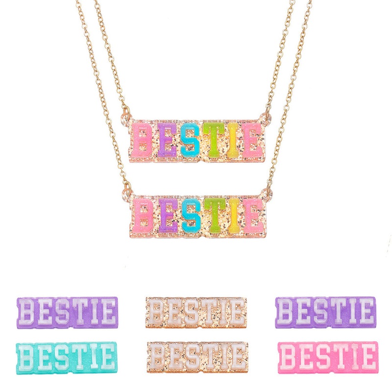 JV Charm Club - Besties Necklaces (Set of 2)