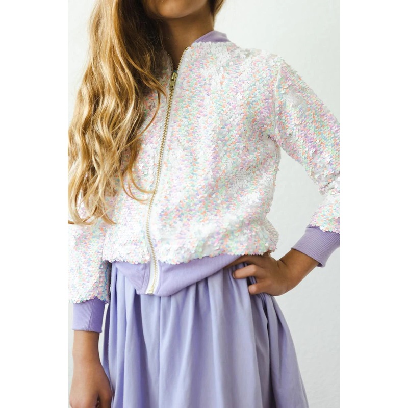 Mila & Rose Sequin Jacket - Unicorn Flip