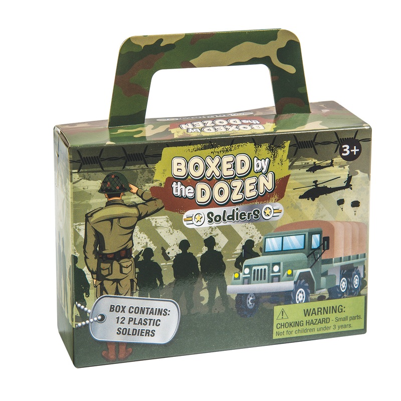 Retro Mini Toy Soldier 12pk