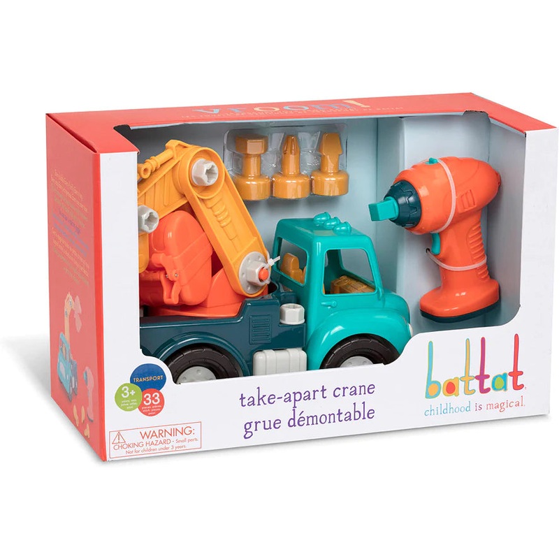 Take Apart Crane Truck