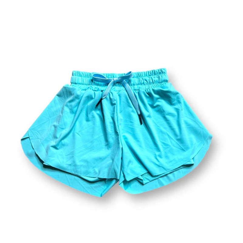 Belle Cher Butterfly Shorts  - Light Blue