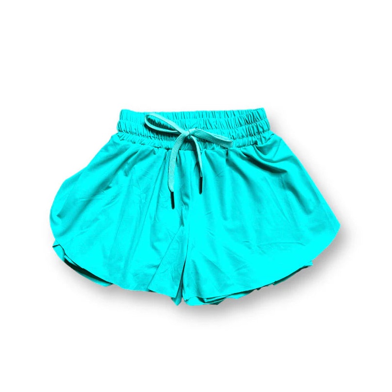 Belle Cher Butterfly Shorts  - Teal