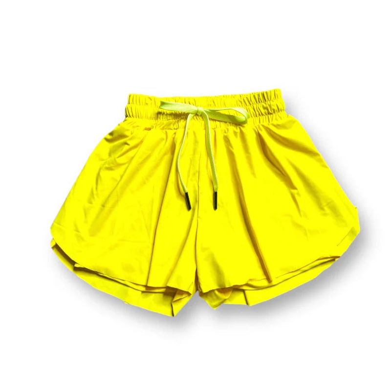 Belle Cher Butterfly Shorts  - Yellow