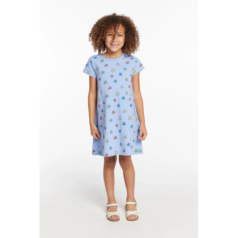 Chaser Colored Stars Dress