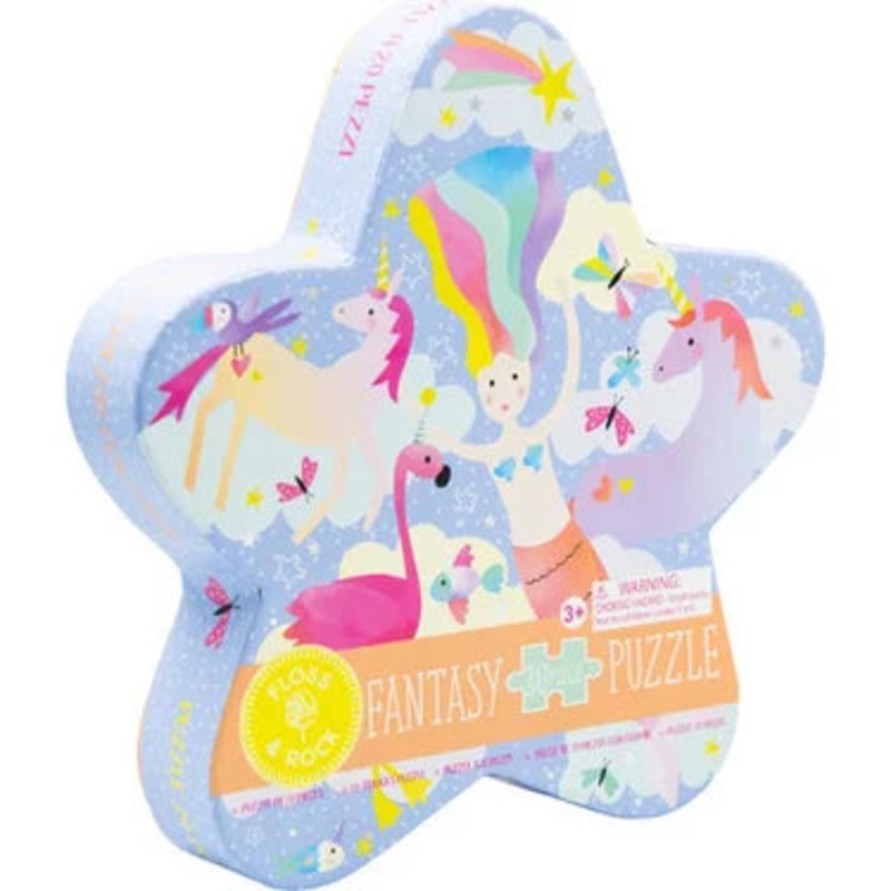 Floss & Rock 20Pc Mini Fantasy Star-Shaped Puzzle