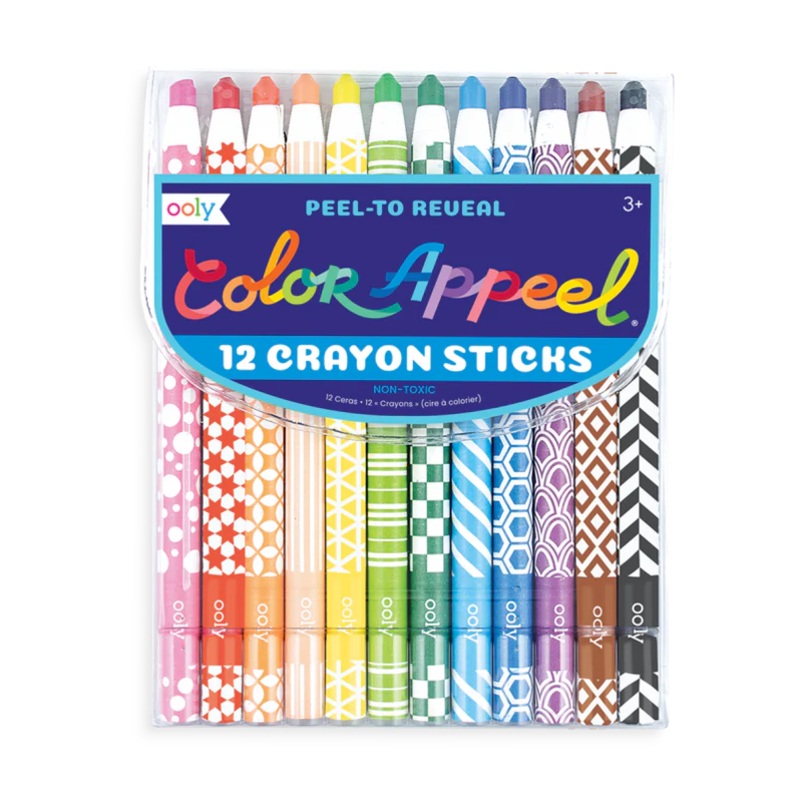 Ooly 12Pc Color Appeel Crayon Sticks