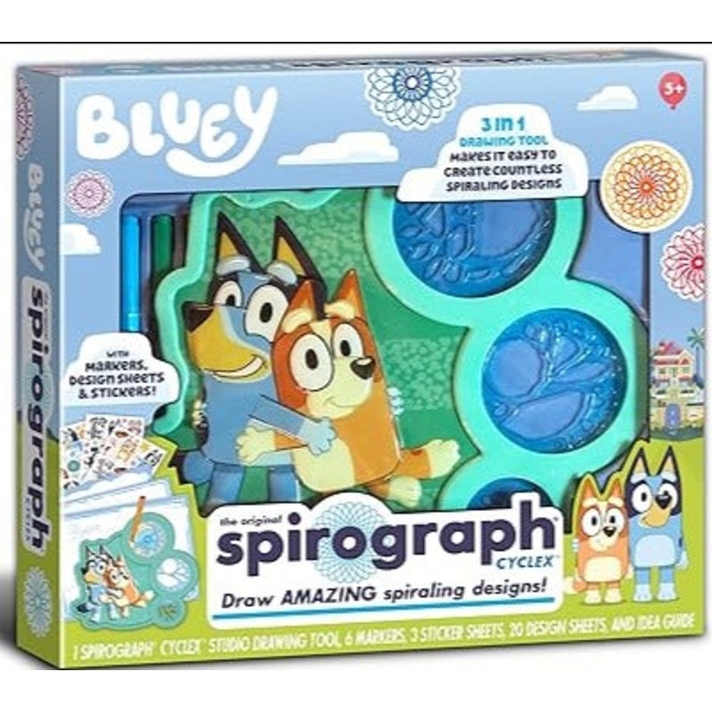Spirograph Cyclex Studio - Bluey