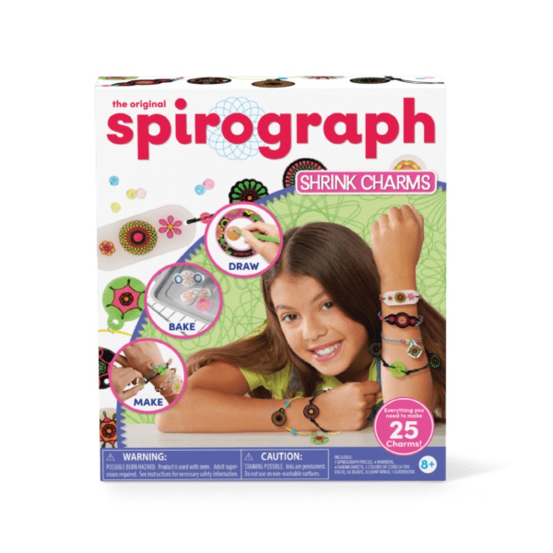 Spirograph Shrink Charms Activity Set