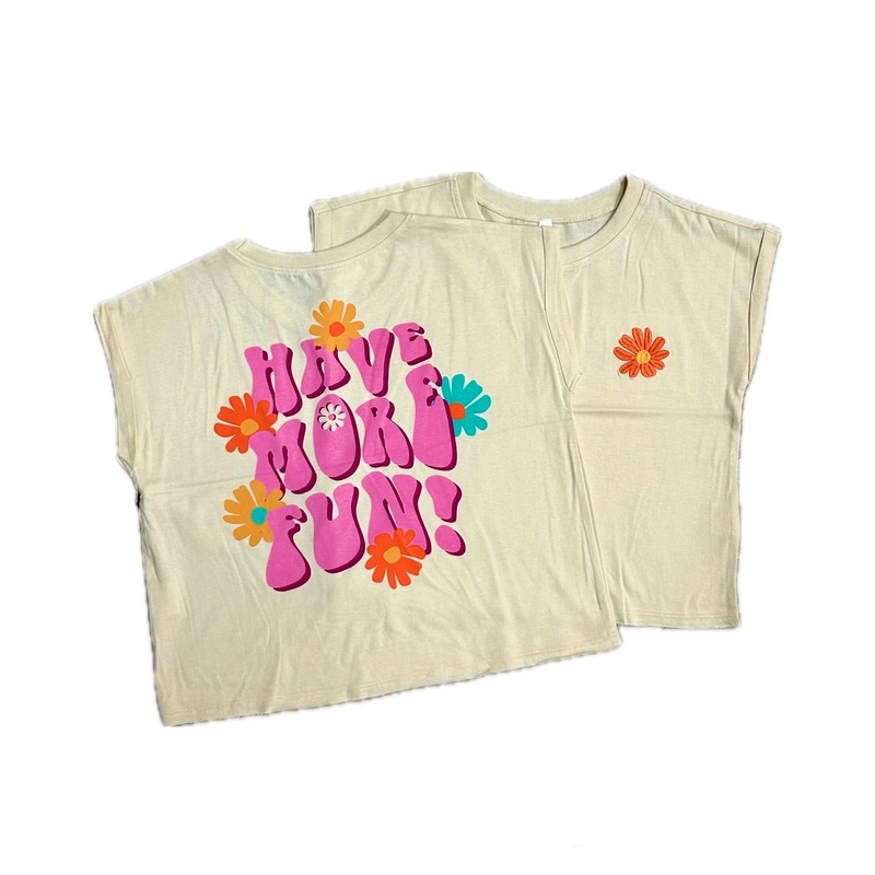 Sweet Soul Retro Have More Fun Graphic Tee