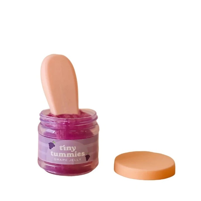 Tiny Tummies - Grape Jelly Food - Jar and Spoon