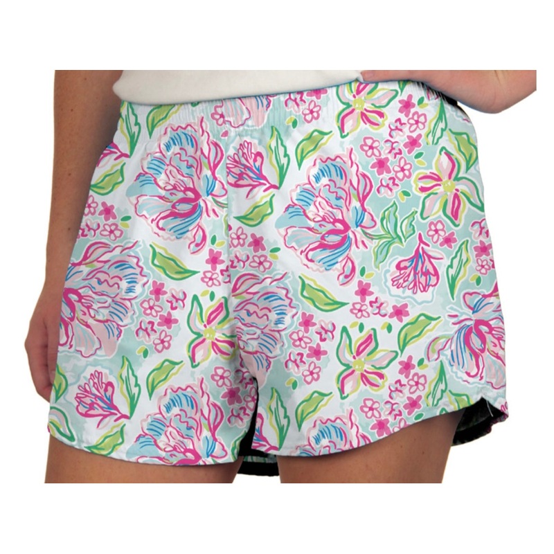 Azarhia Athleisure In Full Bloom Print Steph Shorts