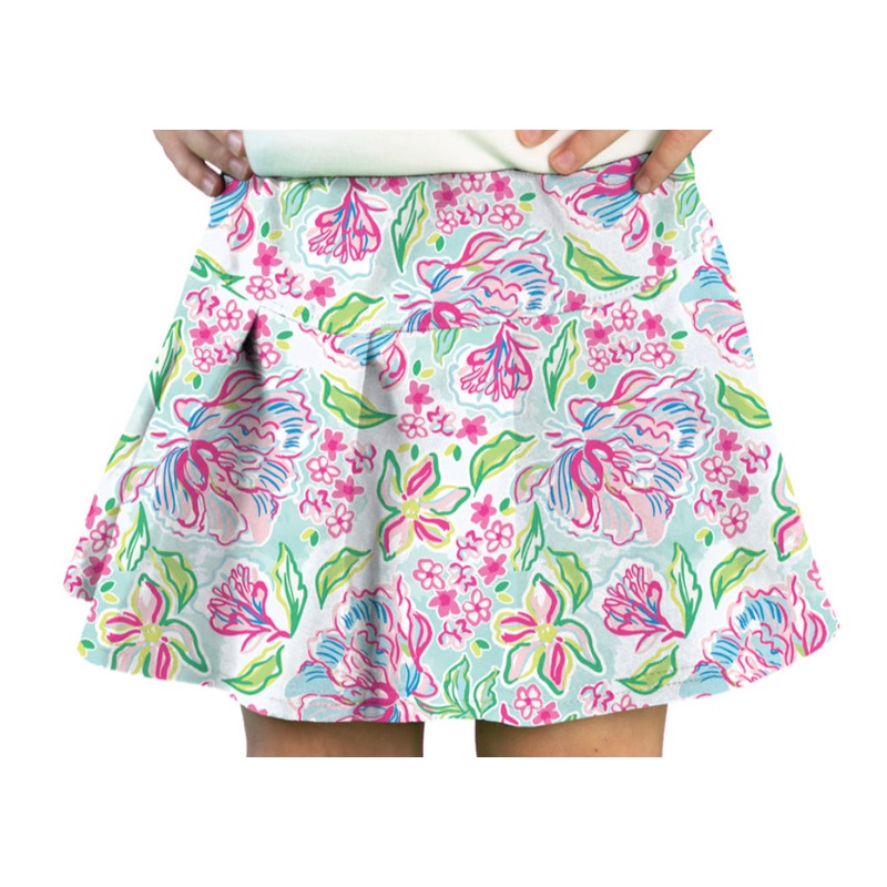 Azarhia Athleisure In Full Bloom Tennis Skirt
