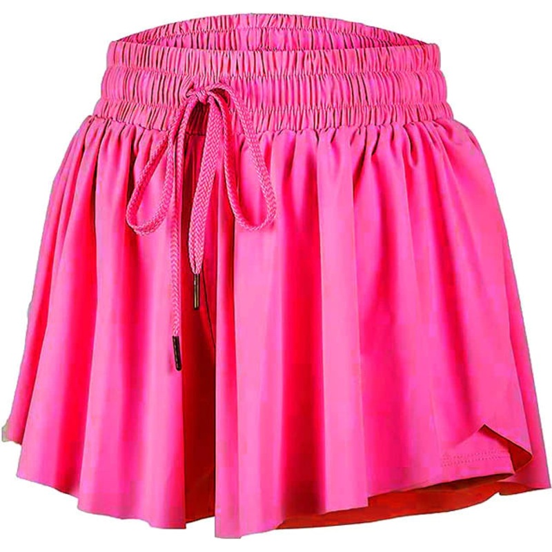 Azarhia Butterfly Shorts - Neon Pink