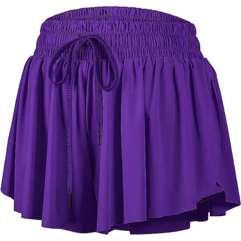 Azarhia Butterfly Shorts - Purple