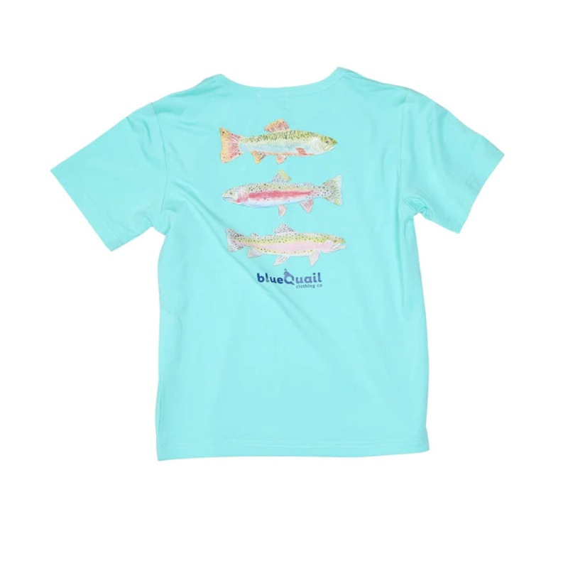 Blue Quail Performance S/S Tee - Trout