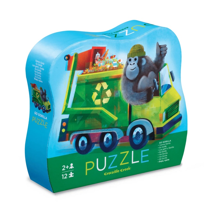 Crocodile Creek 12Pc Mini Go Gorilla Puzzle