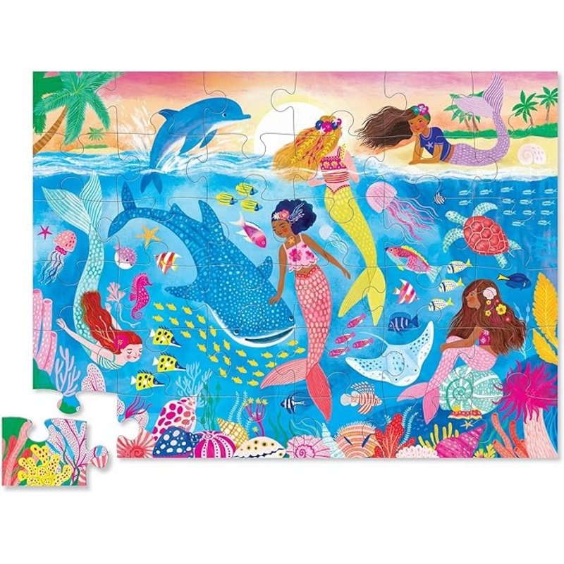 Crocodile Creek 36Pc Mermaid Dreams Puzzle