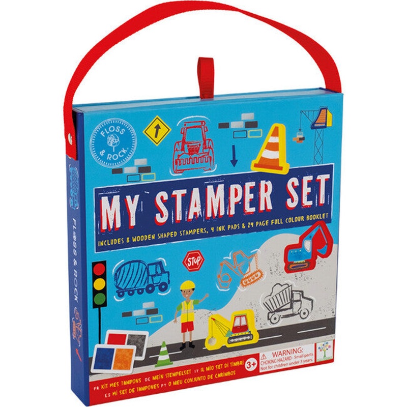 Floss & Rock My Stamper Set - Construction