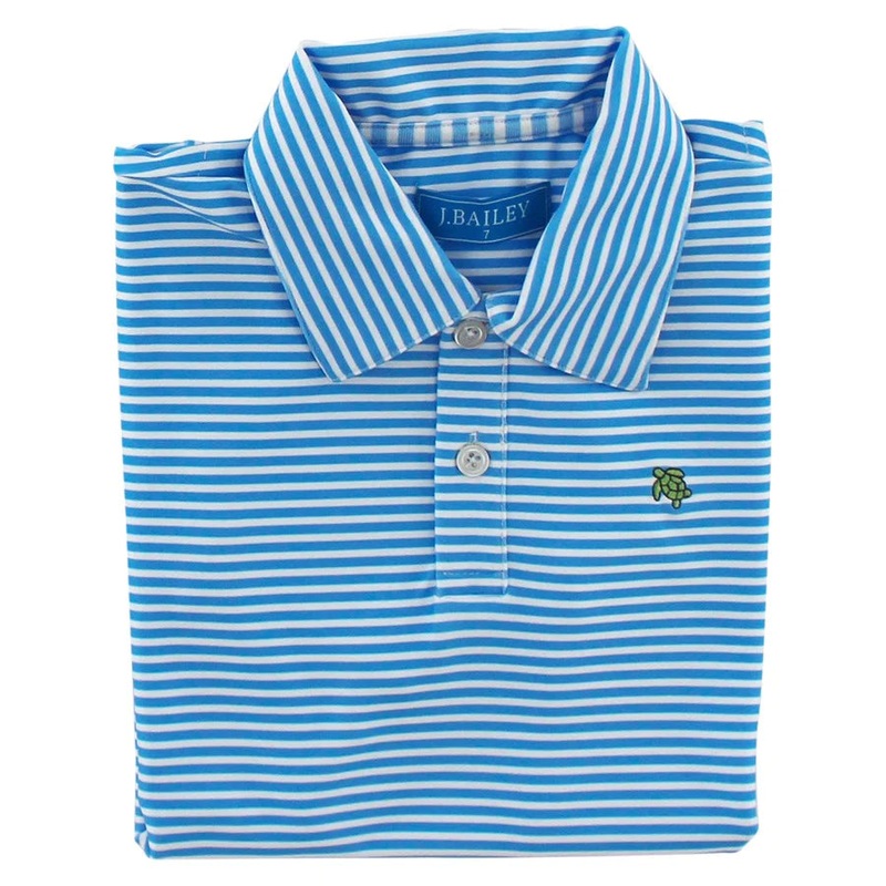 J. Bailey Henry S/S Performance Polo Shirt - Capri