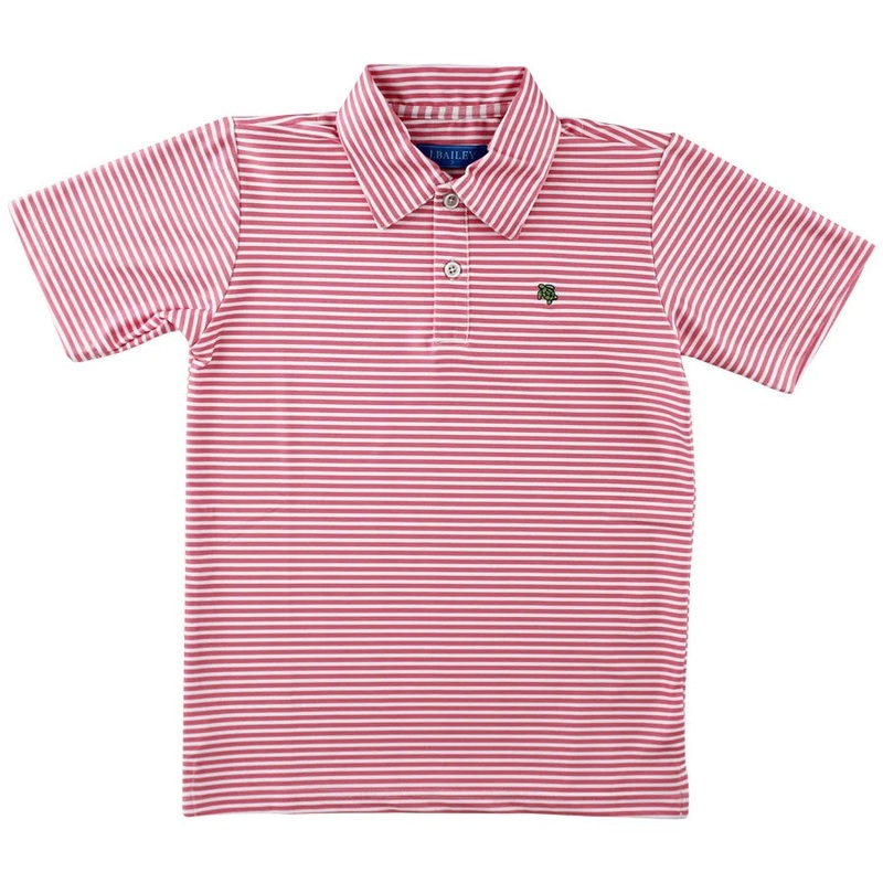 J. Bailey Henry S/S Performance Polo Shirt - Shrimp