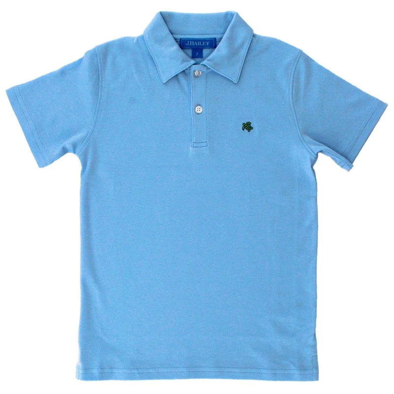 J. Bailey Henry S/S Polo Shirt - Bayberry