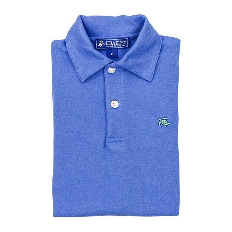 J. Bailey Henry S/S Polo Shirt - Dusk