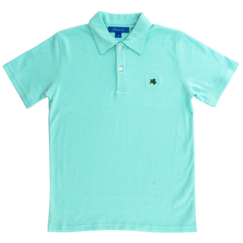 J. Bailey Henry S/S Polo Shirt - Mint