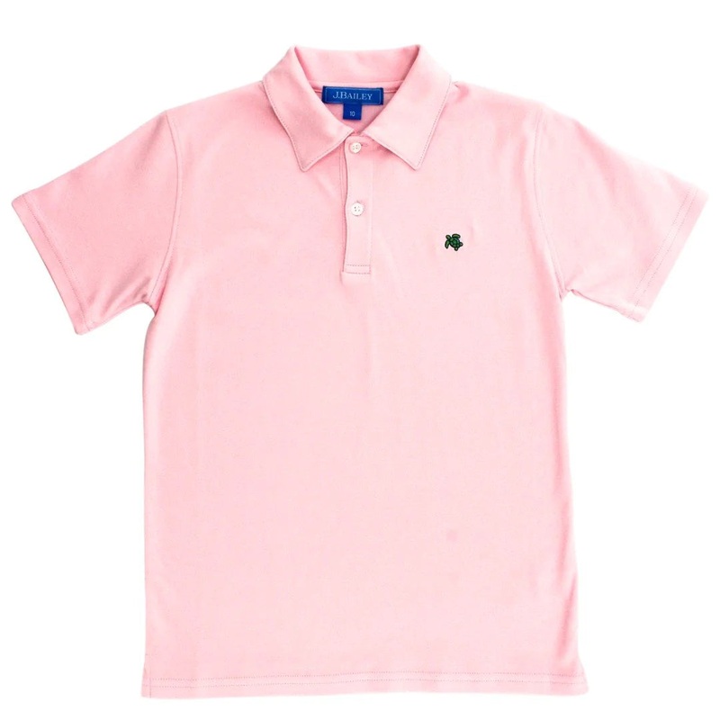J. Bailey Henry S/S Polo Shirt - Sorbet
