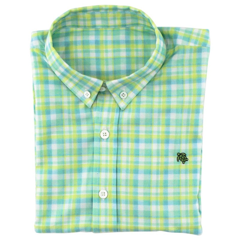 J. Bailey Performance Button Down Shirt - Sutton Plaid