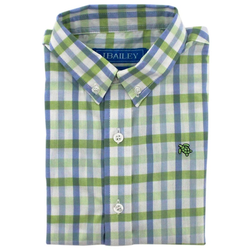 J. Bailey Roscoe Button Down Shirt - Darcy Windowpane