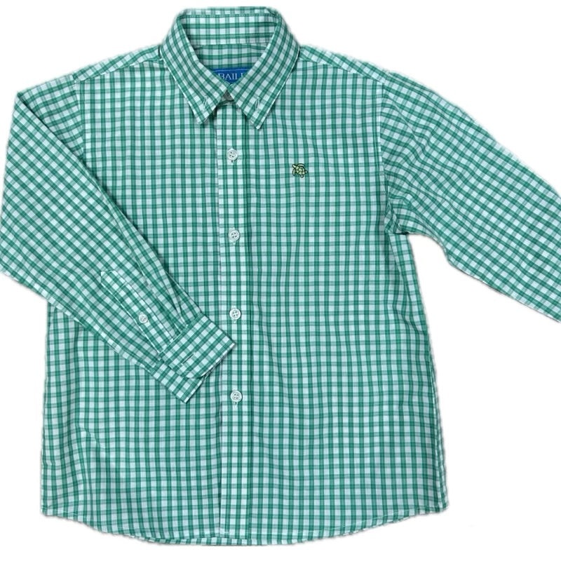 J. Bailey Roscoe Button Down Shirt - Green Check