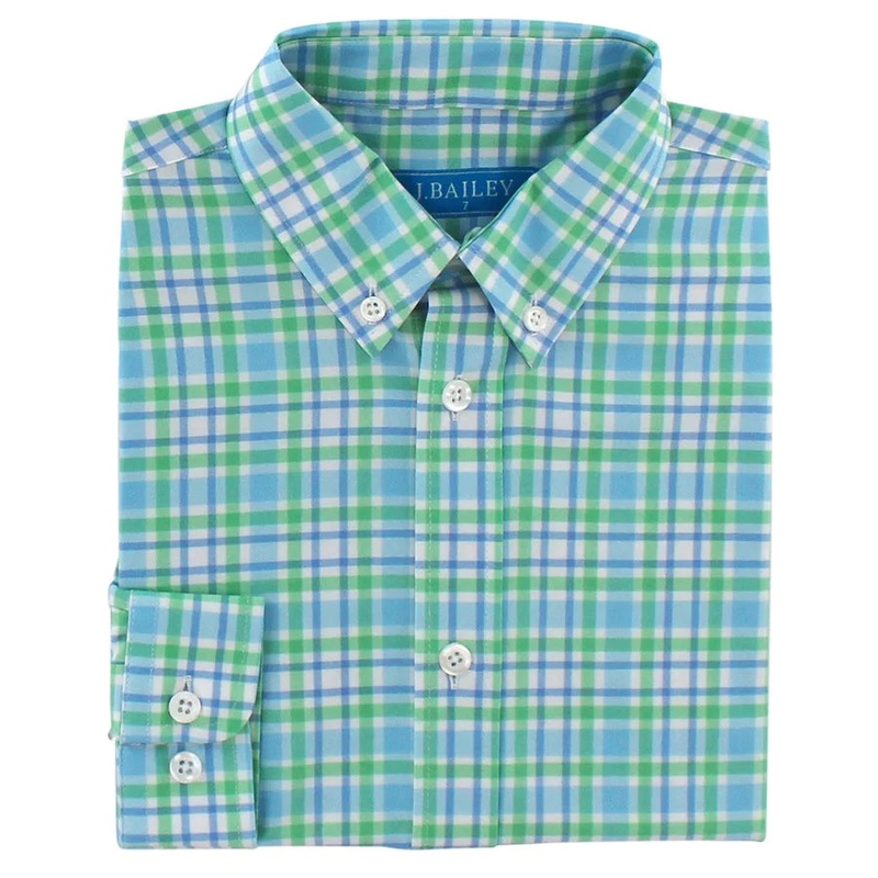 J. Bailey Roscoe Button Down Shirt - Keylime