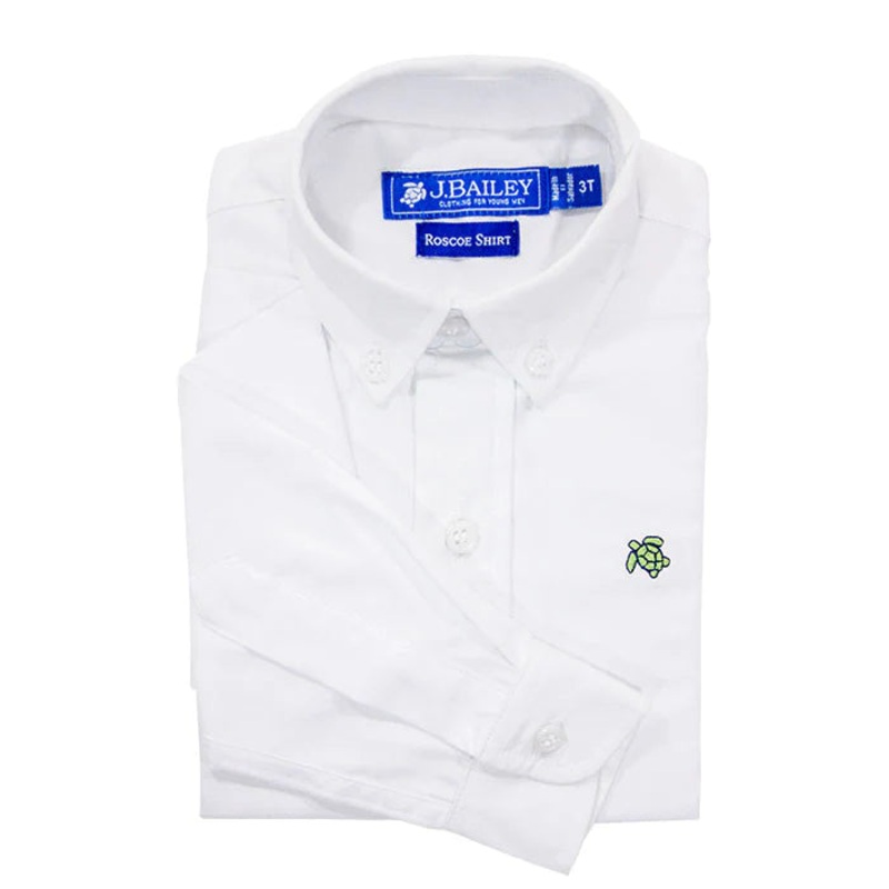 J. Bailey Roscoe Button Down Shirt - White