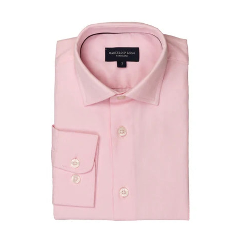 Leo & Zachary Rose Pique Dress Shirt