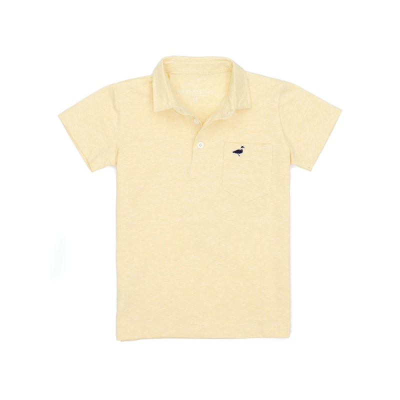 Properly Tied Pocket Polo - Lemon