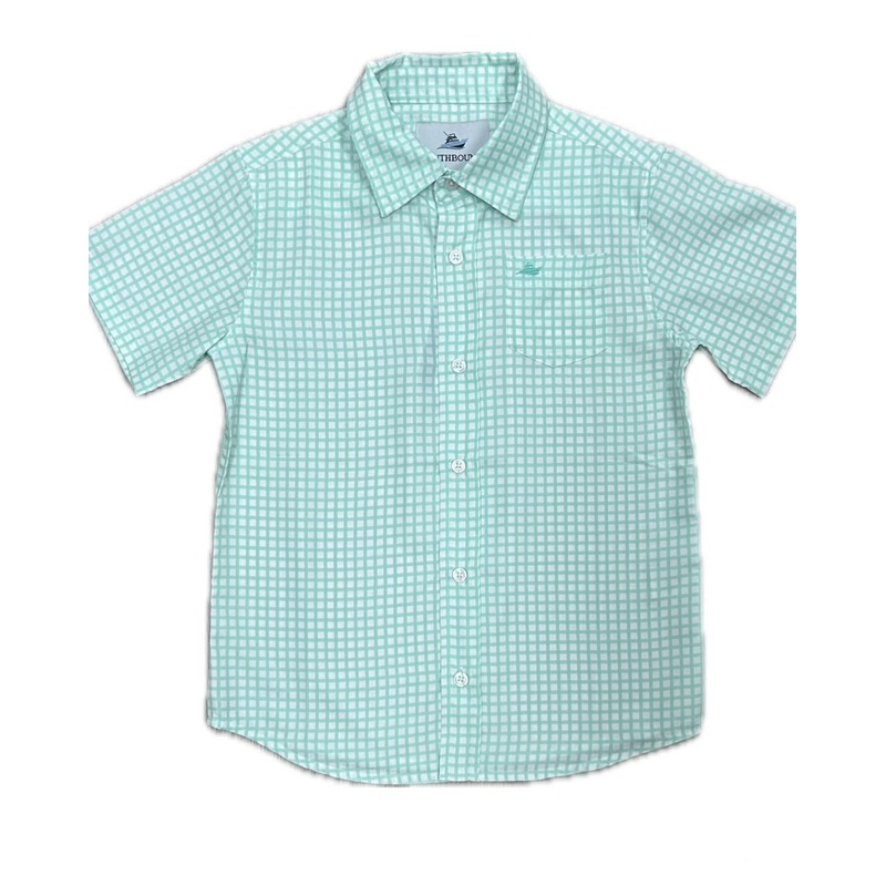 Southbound Performance Dress Shirt - Opal Check