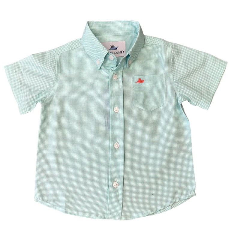Southbound Performance Dress Shirt - Yucca Green