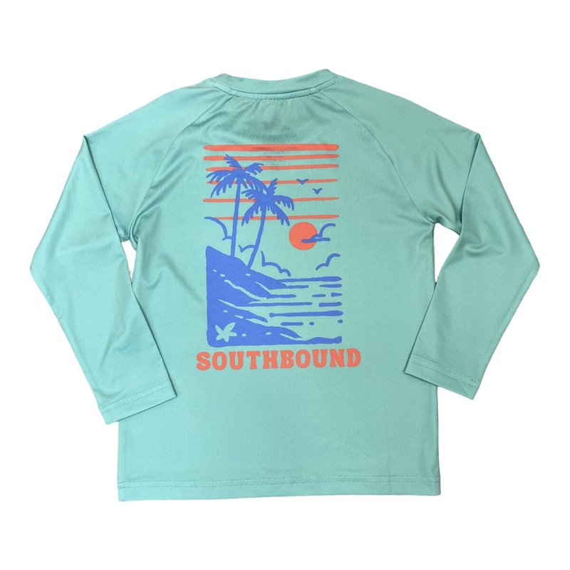 Southbound Performance L/S Tee - Palms