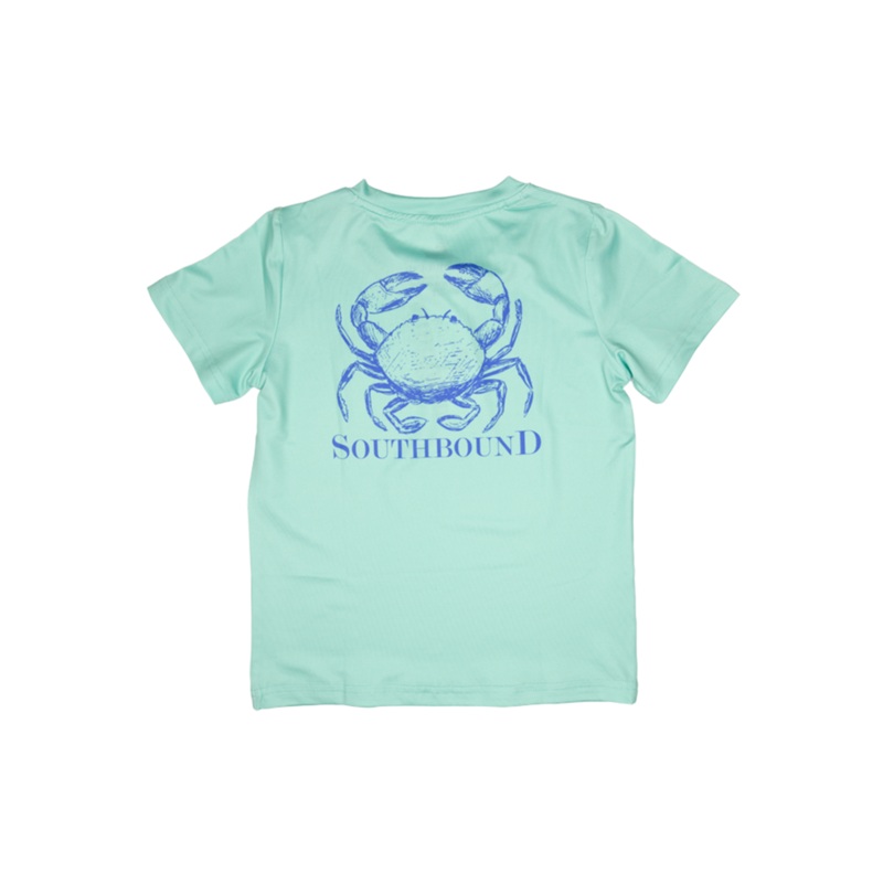 Southbound Teal Crab Dri-Fit Tee