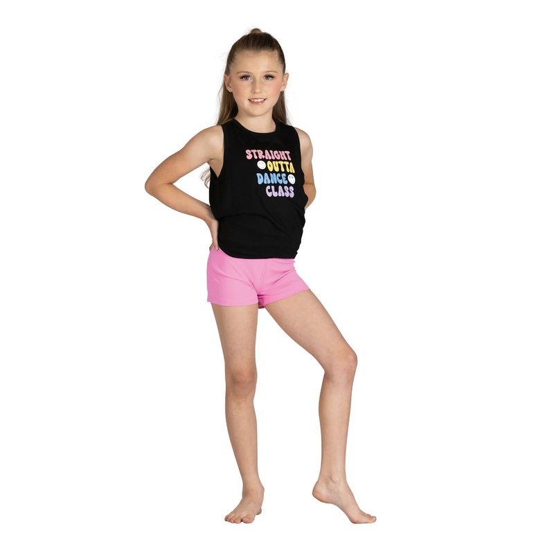 Straight Outta Dance Class Black Tank Top
